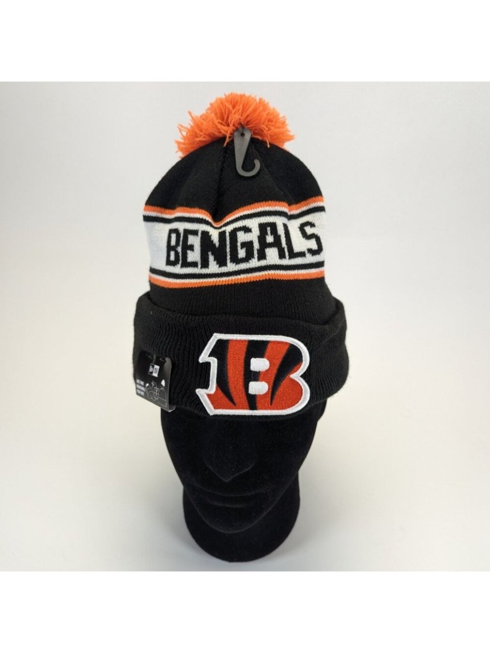Cincinnati Bengals New Era Beanie 2023 Knit Winter Hat Pom Pom NFL